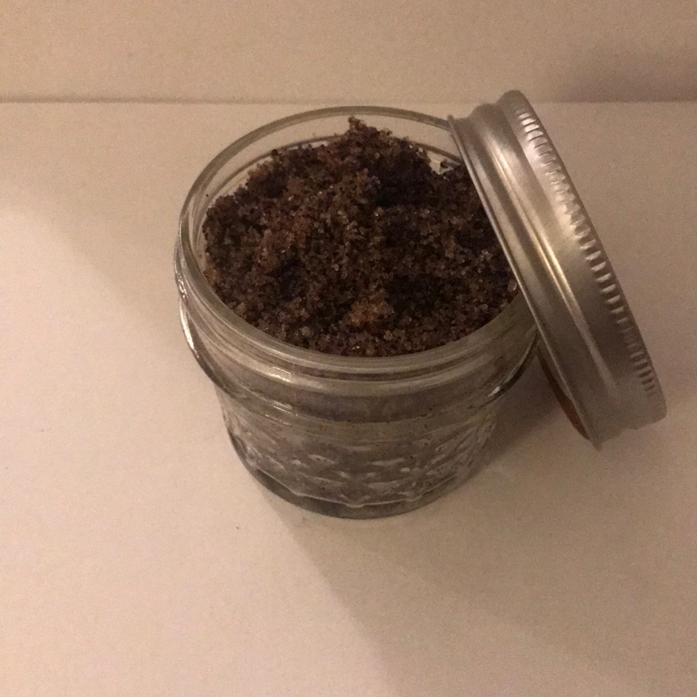Vegan Luxuries coffee face scrub